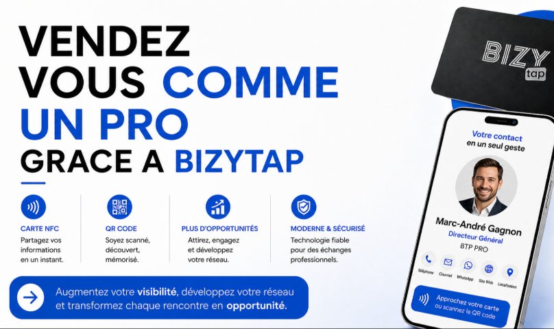 Vendez-vous comme un pro grâce à Bizytap