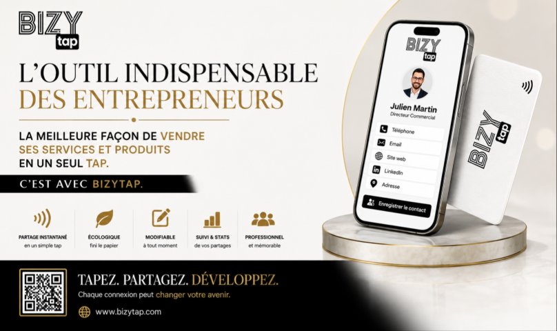 Boostez votre entreprise avec Bizytap : l'outil indispensable