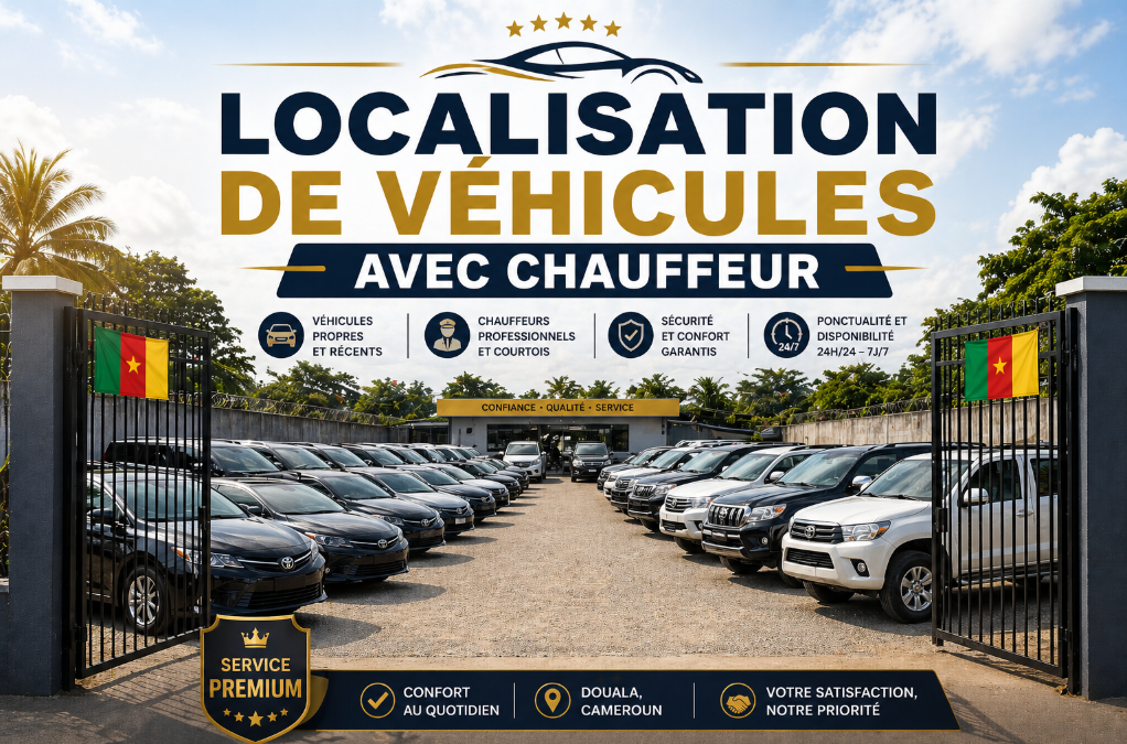 LOCATION DE VÉHICULES AVEC CHAUFFEUR