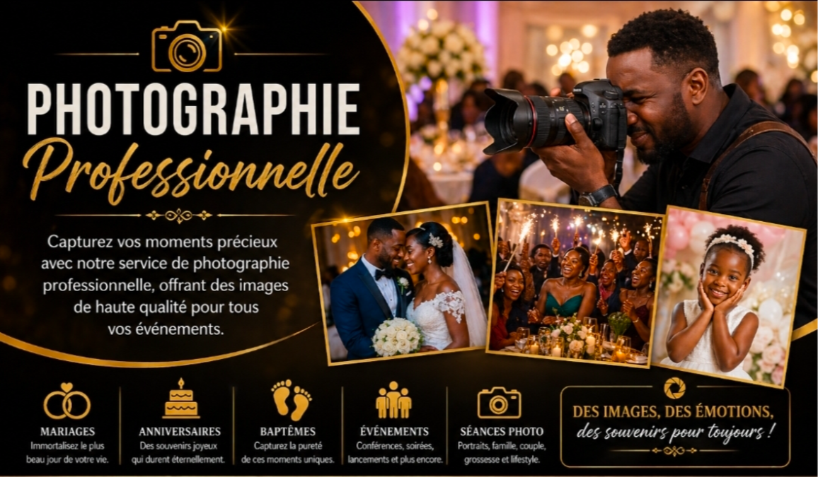 PHOTOGRAPHIE PROFESSIONNELLE
