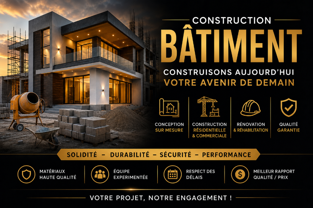 CONSTRUCTION BÂTIMENT
