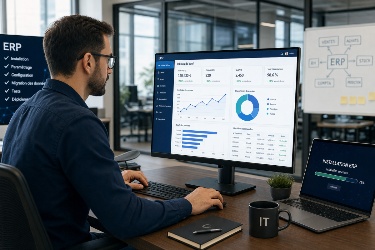 Implémentation de solutions ERP/CRM