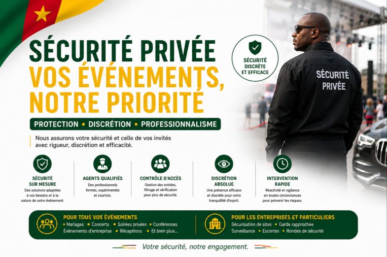 VOTRE SÉCURITÉ, NOTRE ENGAGEMENT