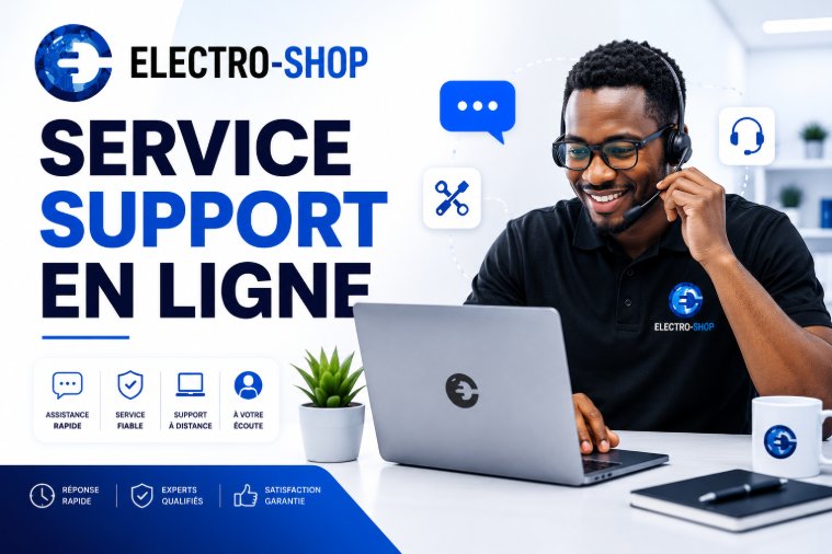 SERVICE SUPPORT EN LIGNE – ELECTRO-SHOP